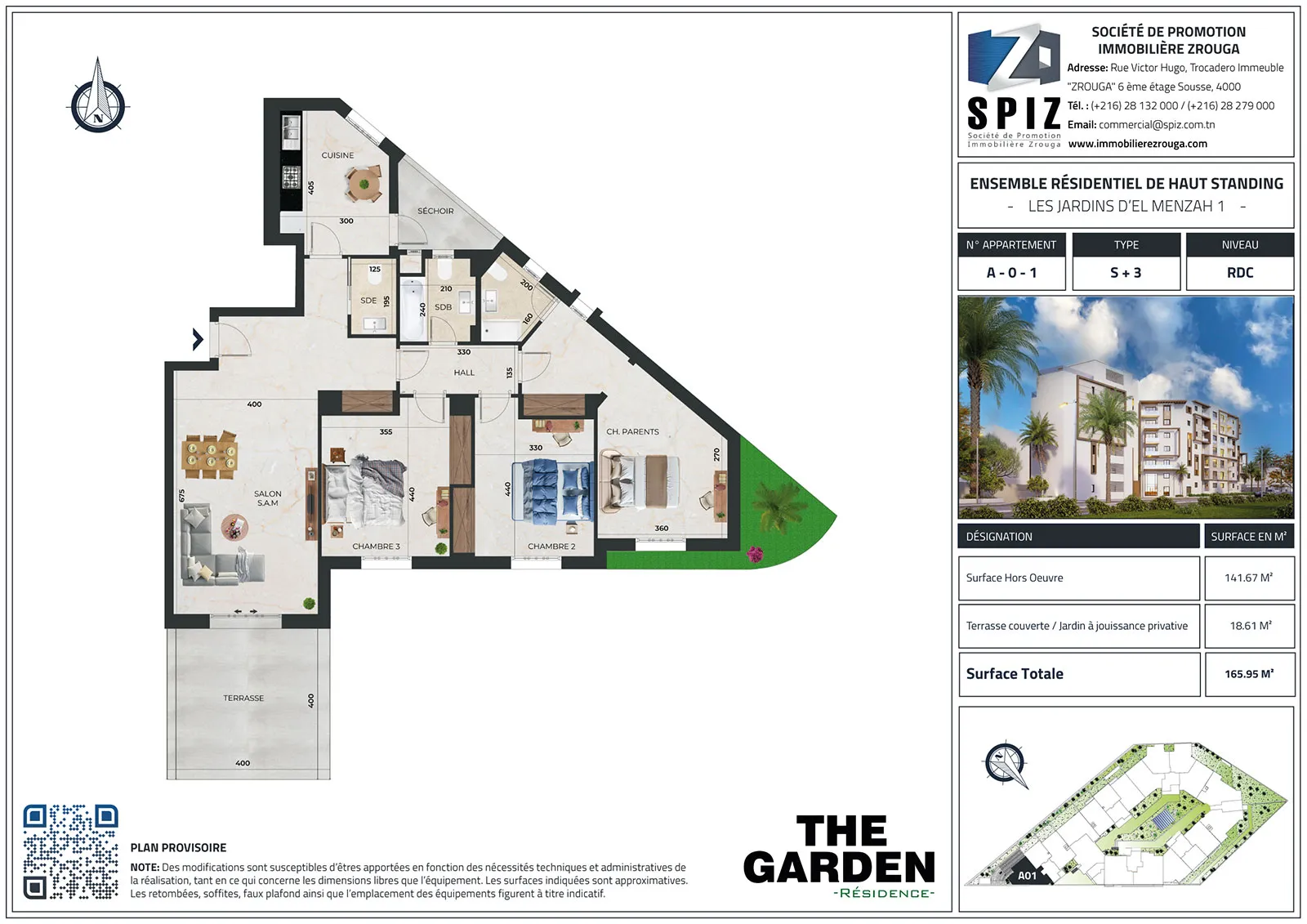 Appartement A01 — Sousse