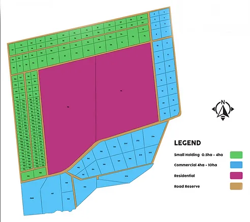 Diamondale Map