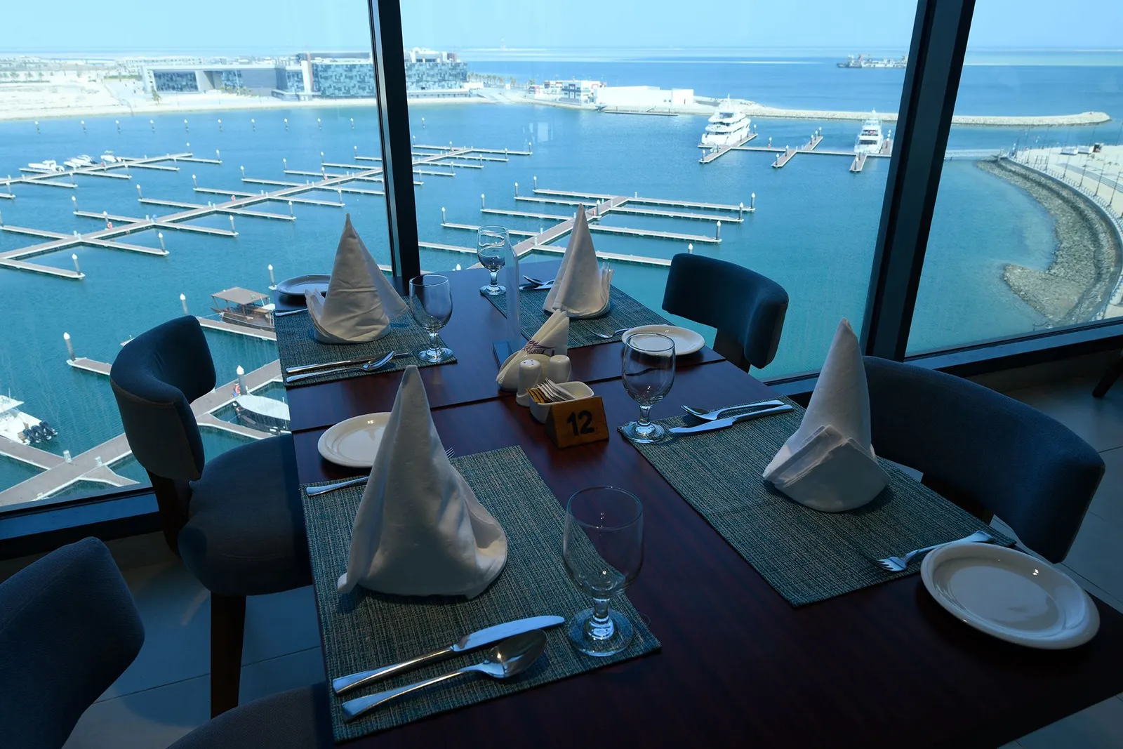 Dareen Marina view from hotel restaurant
