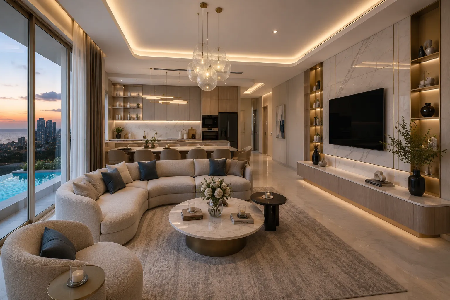 Alternative artistic impression of the Mercury living room