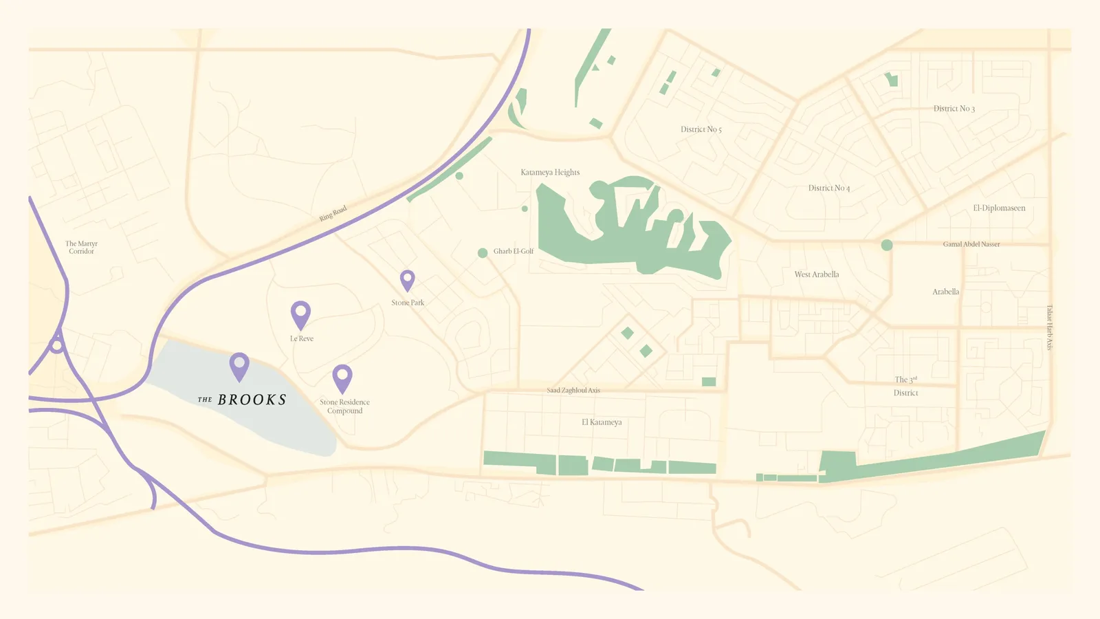 BrooksVille — New Cairo