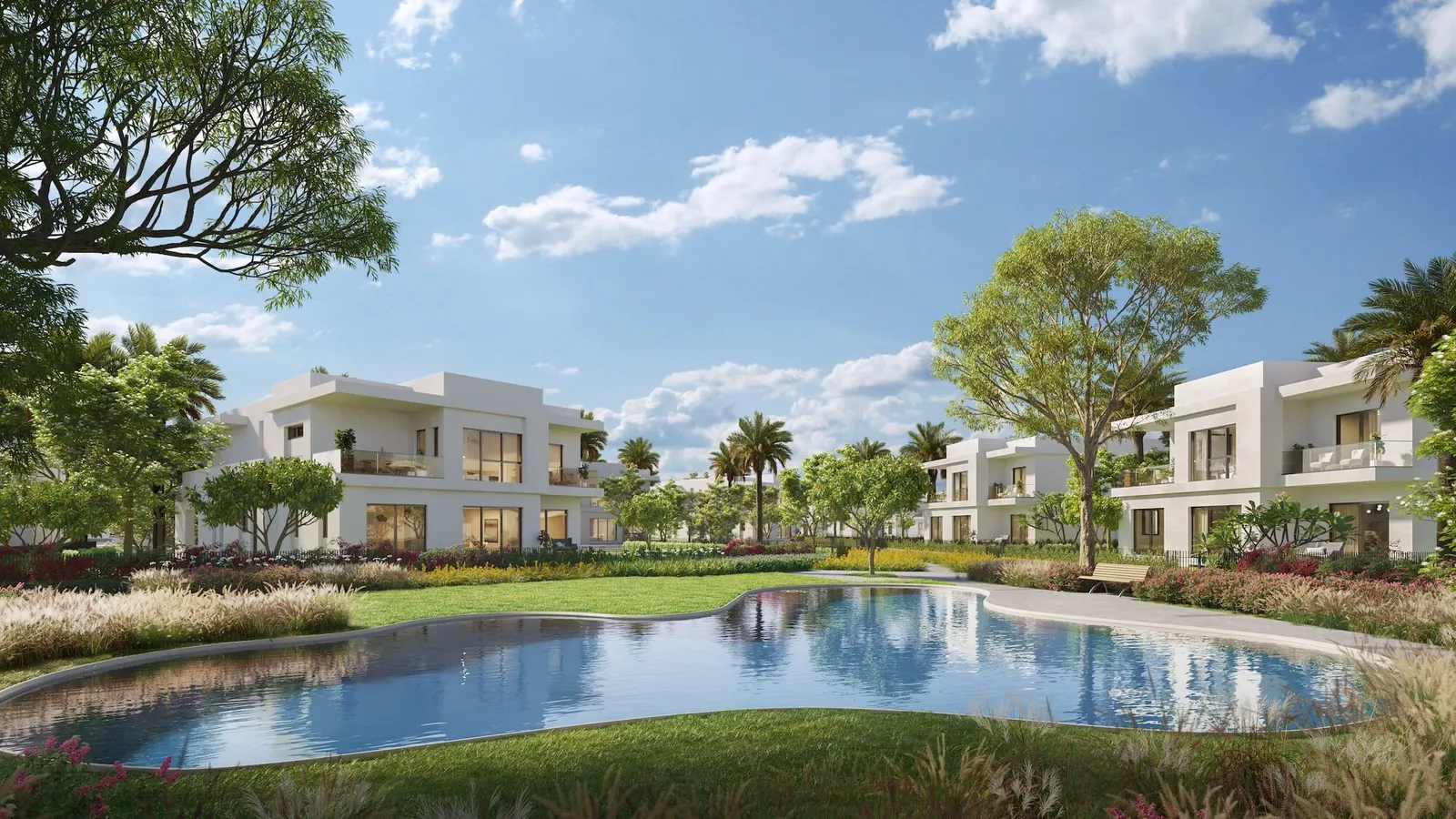 Emaar Misr - Communities - Cairo Gate - Aspen II - Water Feature
