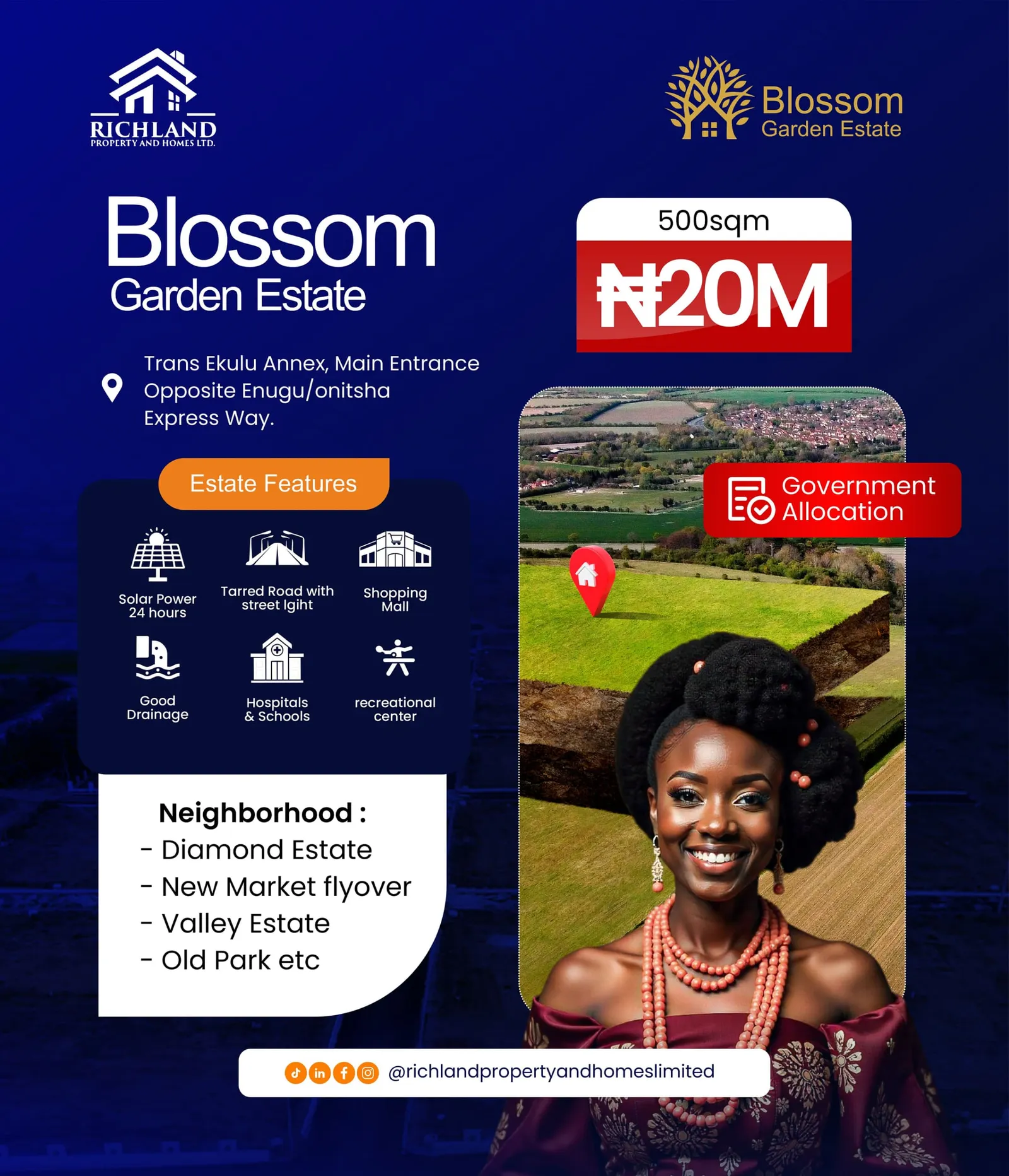 Blossom Garden Estate, Trans Ekulu Annex