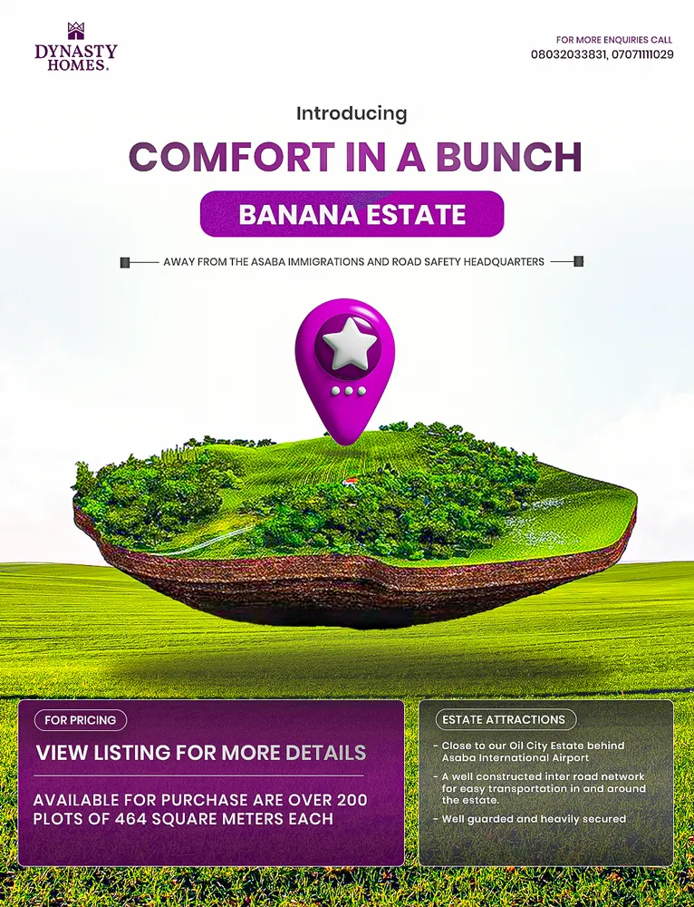 Banana estate