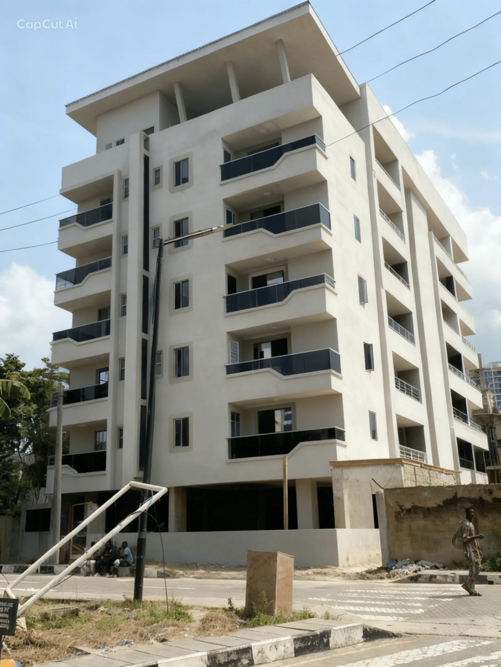 Davian's Court completed exterior, Ikoyi, Lagos