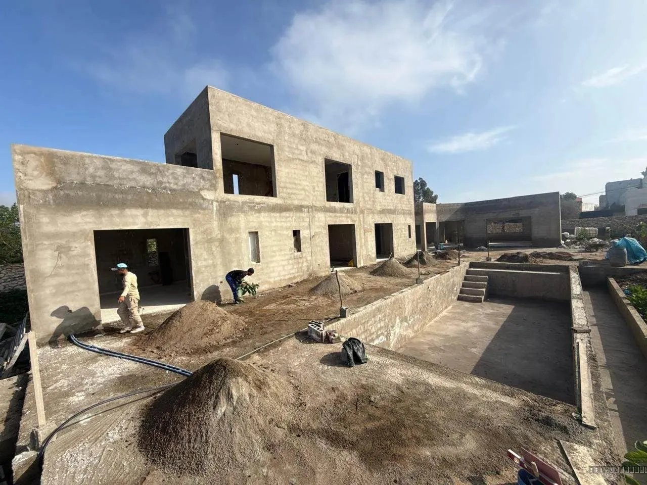 Construction project CASA IBIZA — Casa Ibiza Essaouira