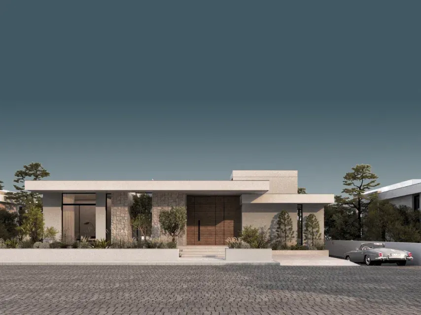 A villa only community