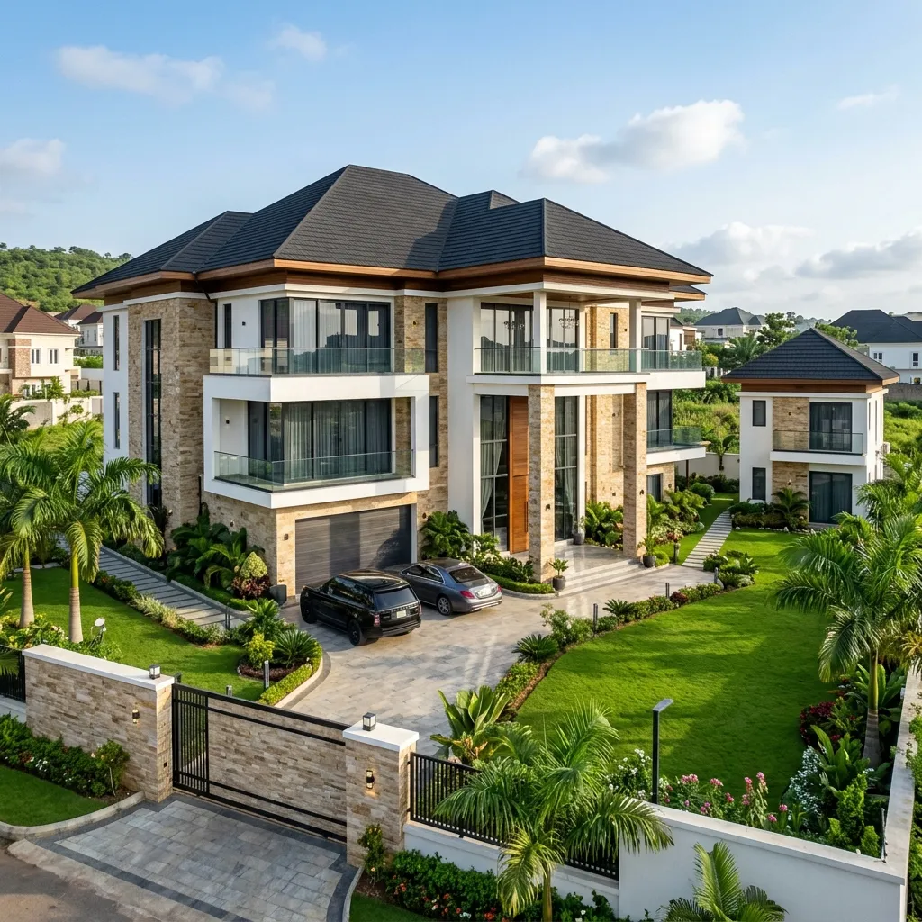 Treasure Gate Estate, Dei-Dei — 250 Sqm — 4 Bed Terrace Duplex Plot