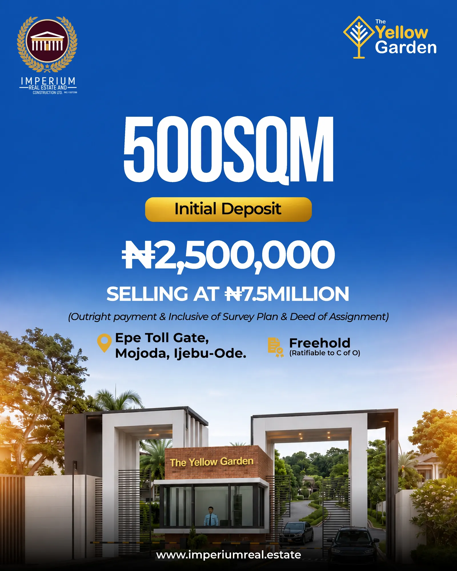 Yellow Gardens Estate — Lagos