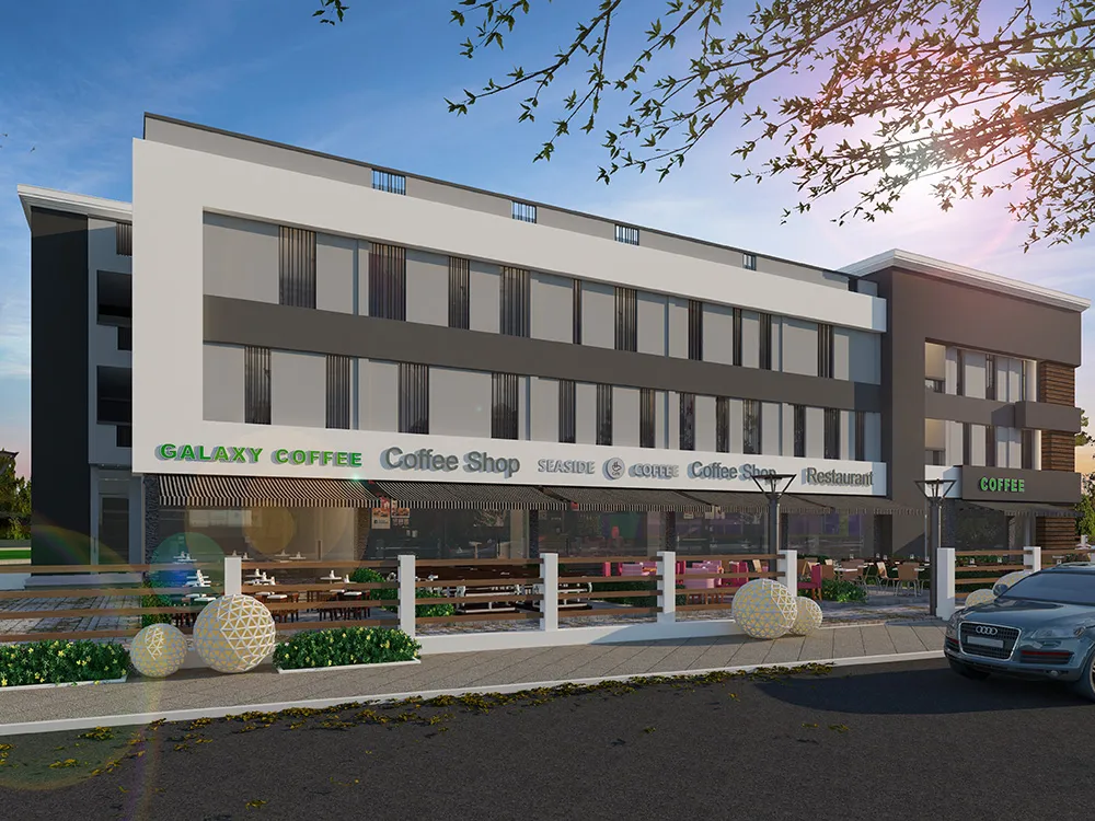 commercial plaza