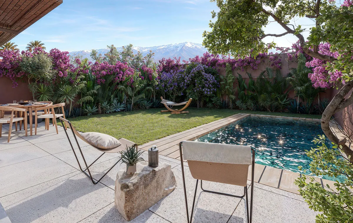 les terrasses de jnane marrakech