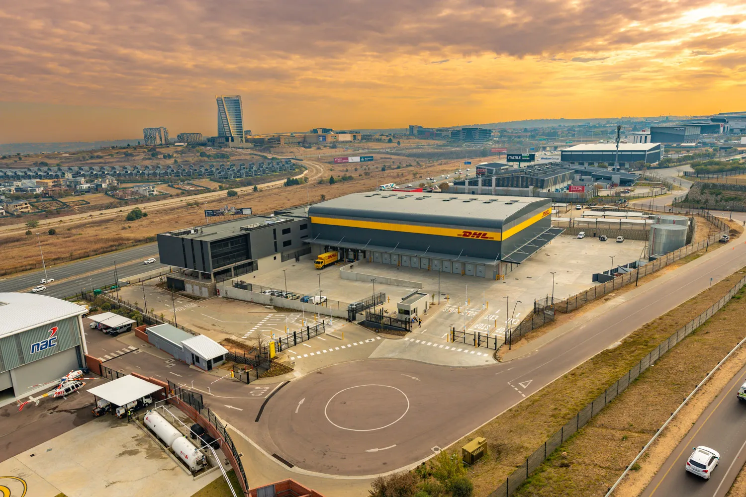 DHL Express facility — Johannesburg