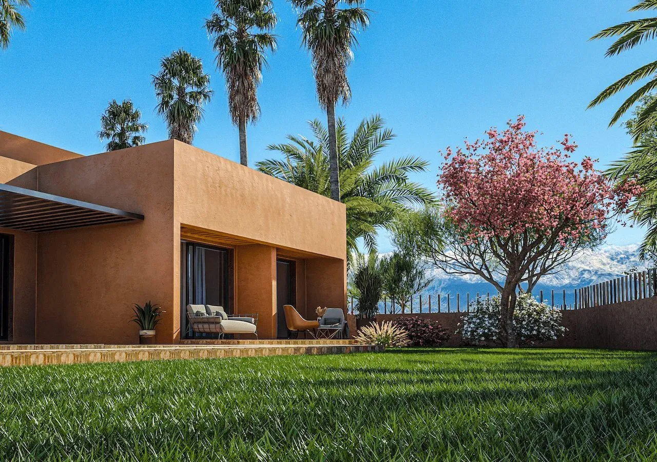 Projet neuf de villas sur plan route Ourika Marrakech 2026 — Marrakech