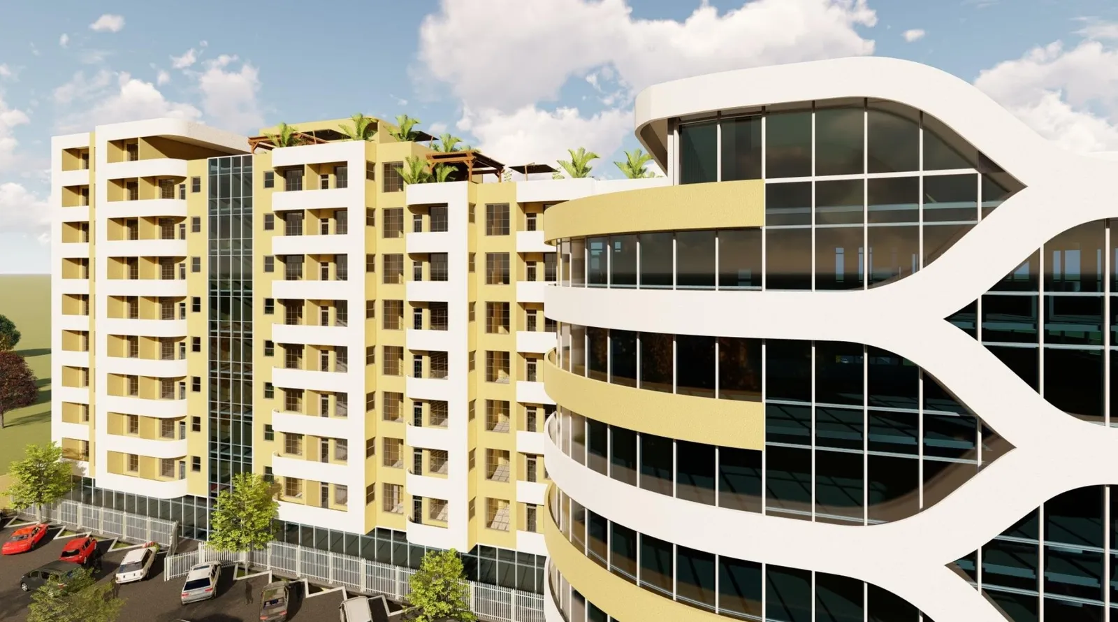Mixed Use Development – (Shopping Mall & Apartments)