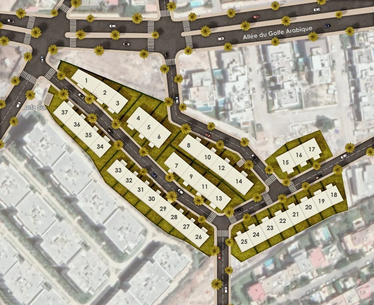 Ain DIAB lots — Casablanca