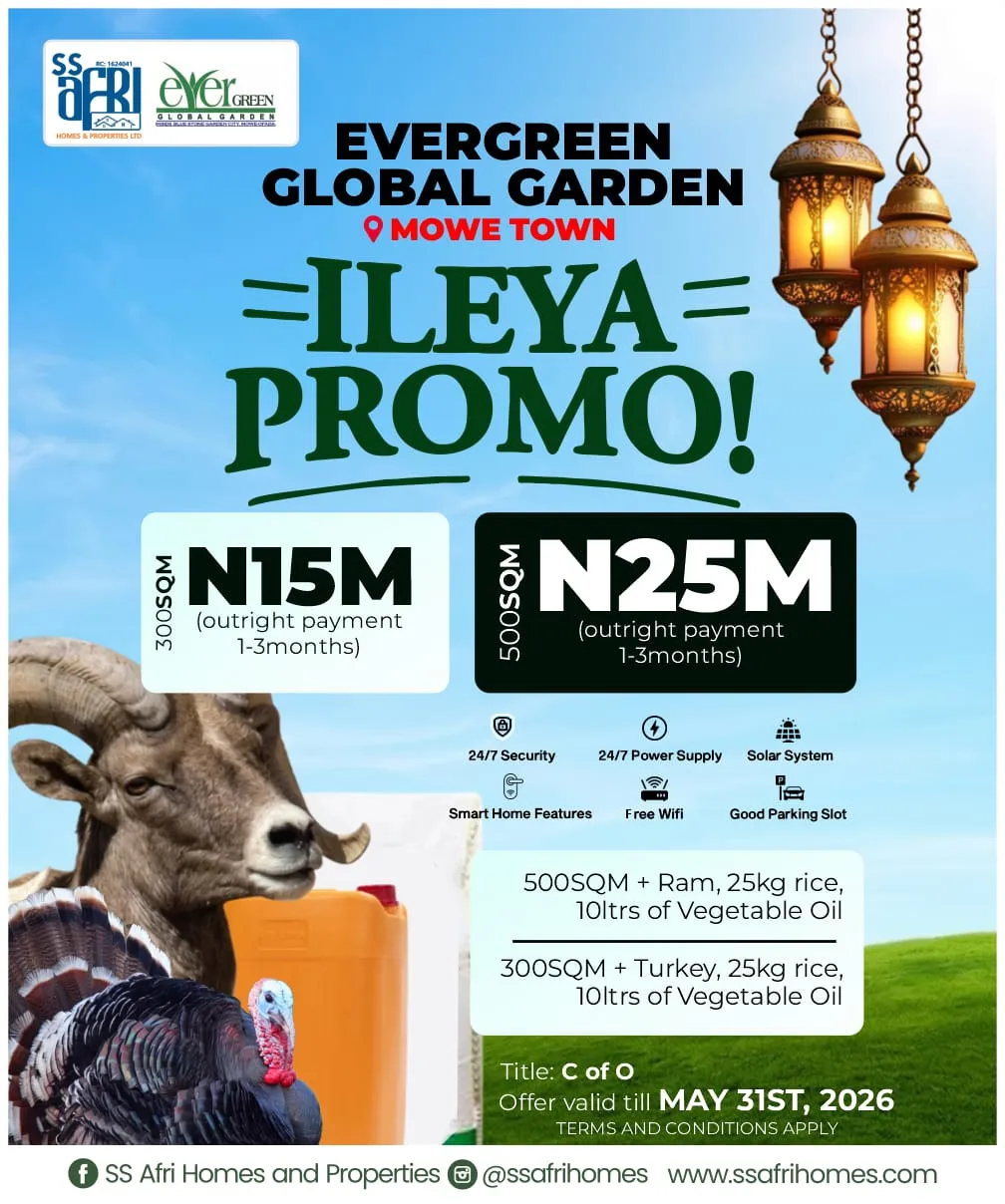 Evergreen Eden Garden Ipaja-Ayobo, Aiyetoro — Lagos