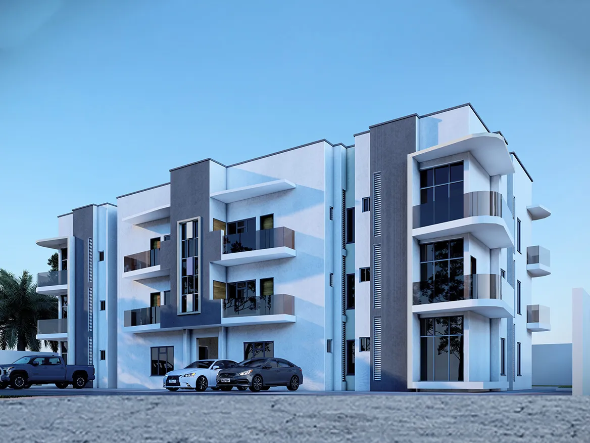 950 SQM Apartments (6 Units of 3 Bedroom)