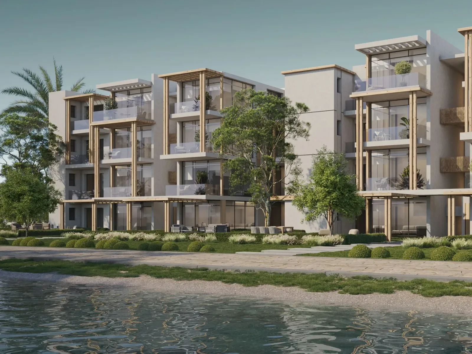 Apartments blended in Nature