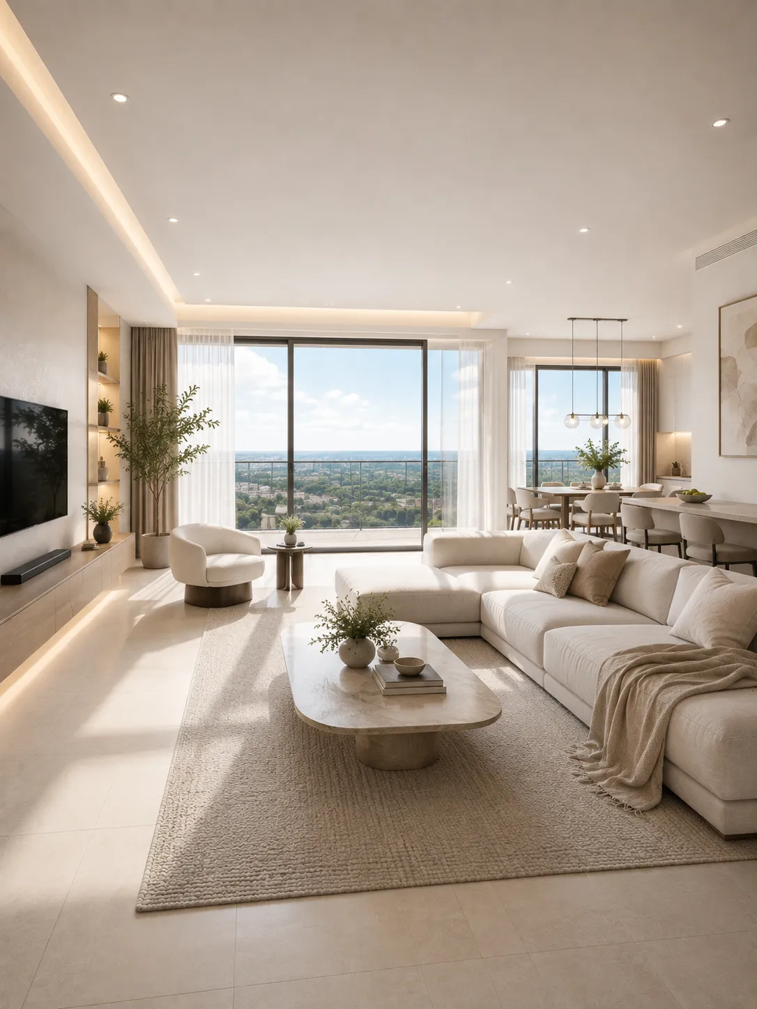 Living Room — Prime Ridge Apartments