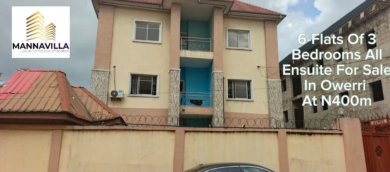 Modern 6 Flats Of 3-Bedroom Home For Sale At Giveaway Price