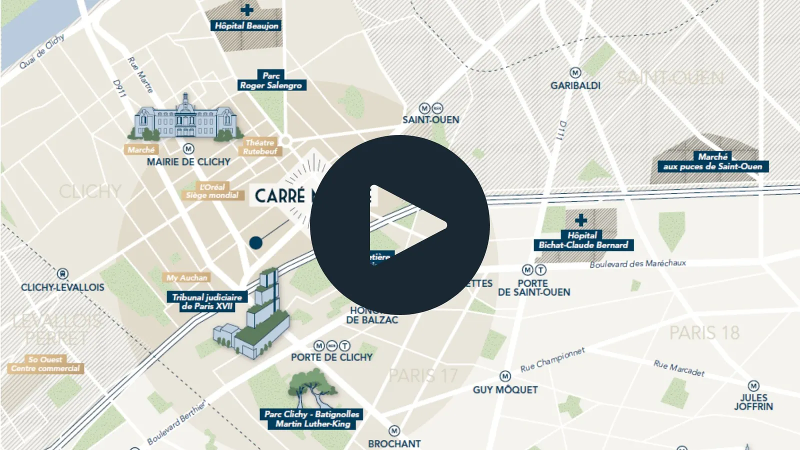 CARRÉ MARTRE — Clichy