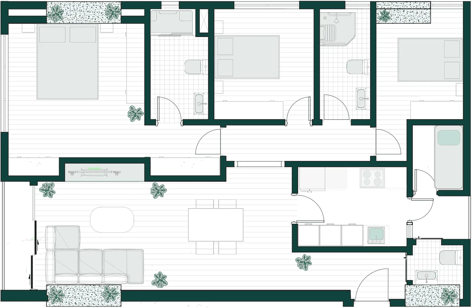 Grand Vista Residences Floor Plan