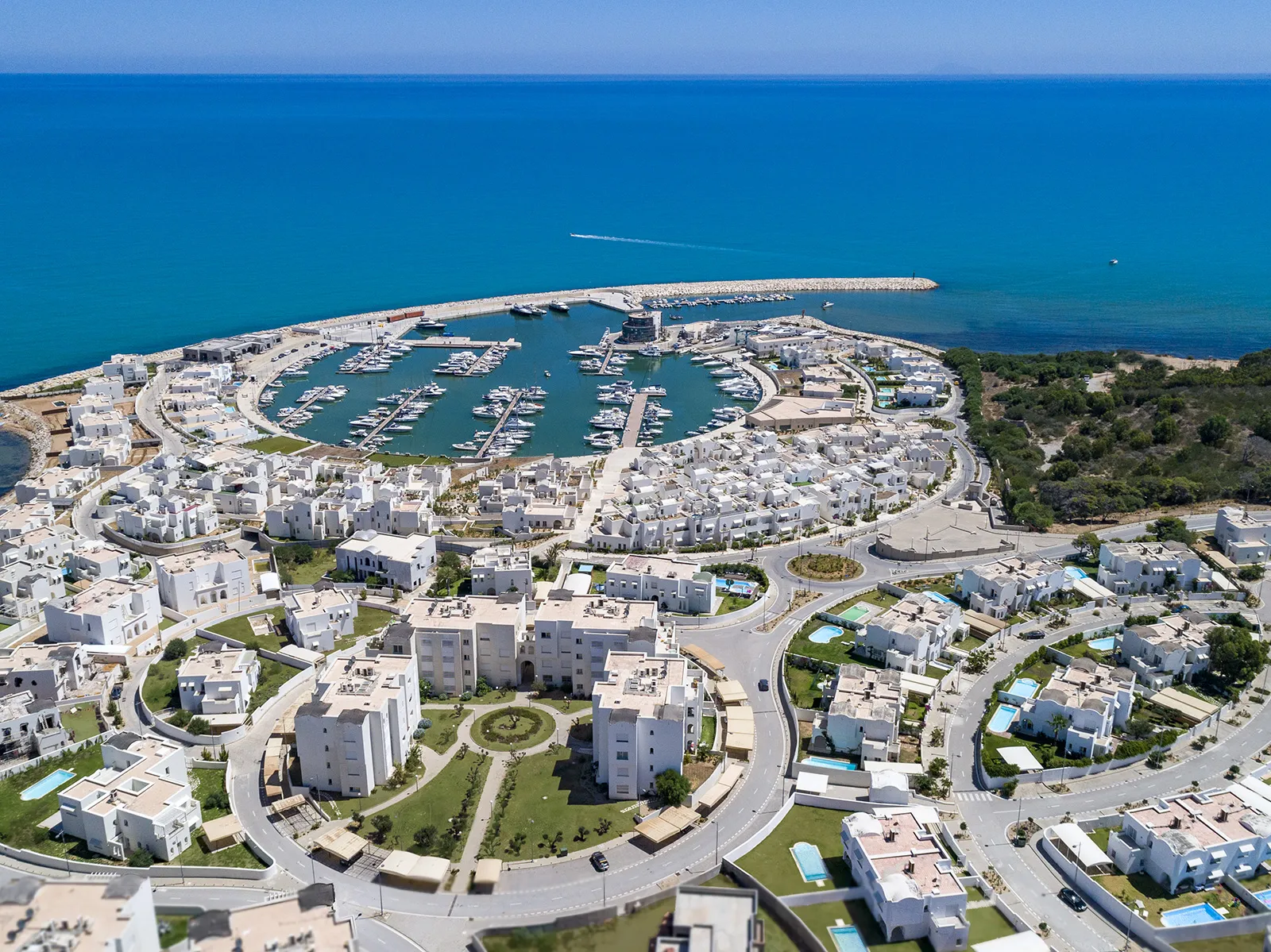 La baie marina Gammarth — Gammarth