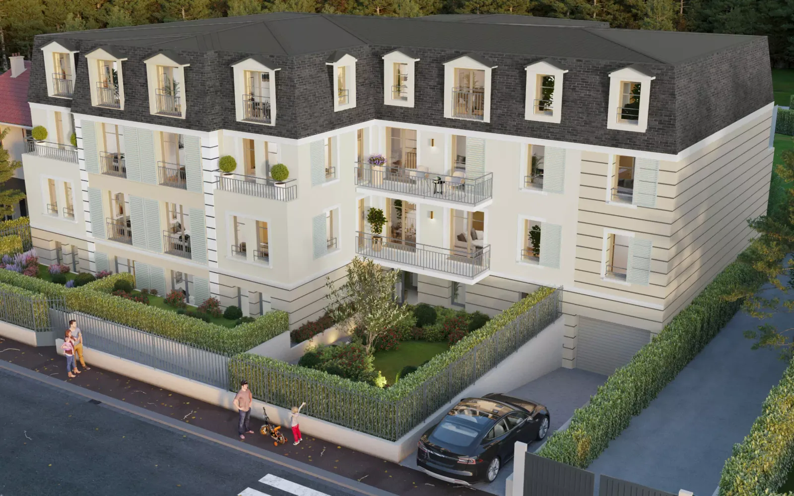 Les Jardins de Saint Exupéry — Garches