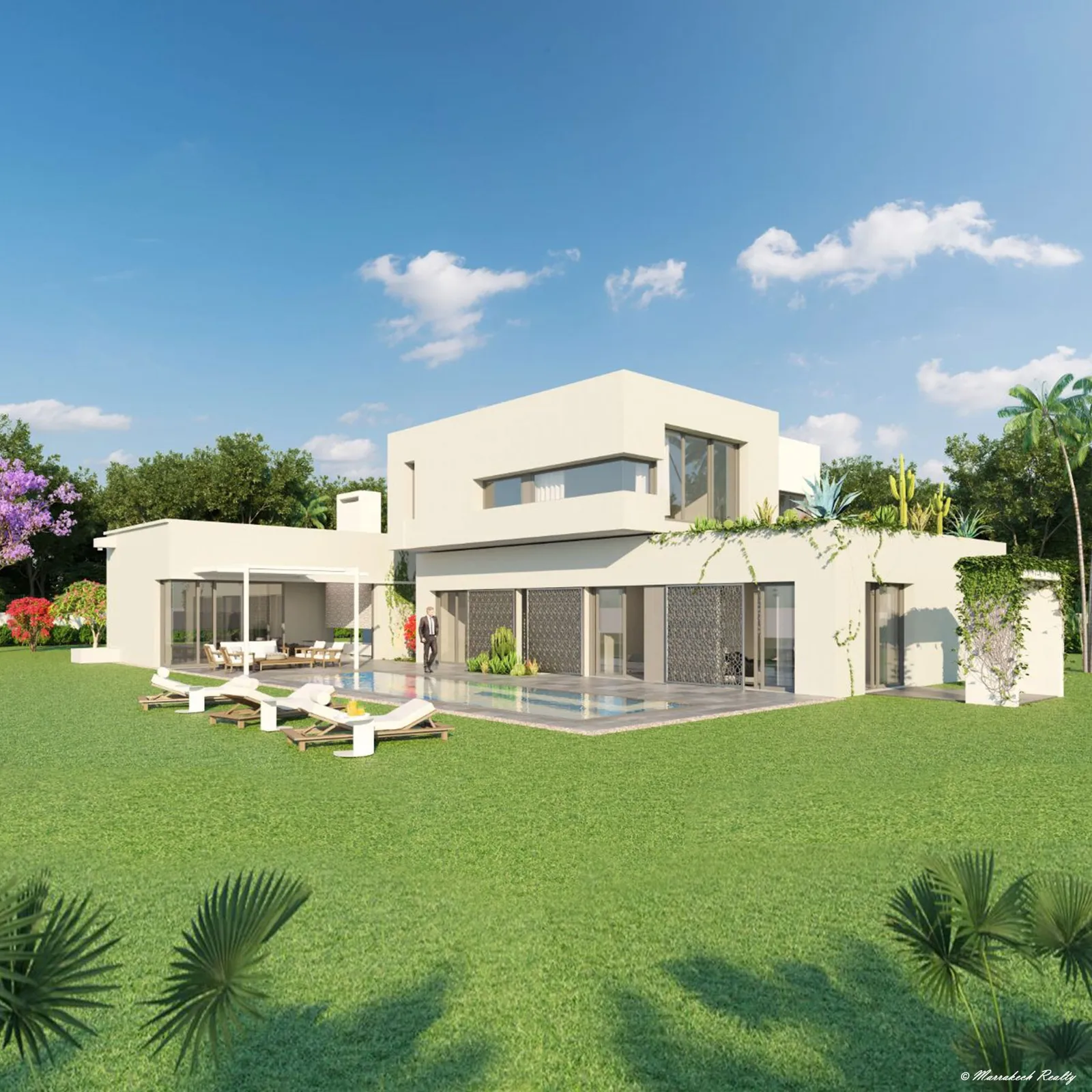 Villas contemporaines proches de Marrakech