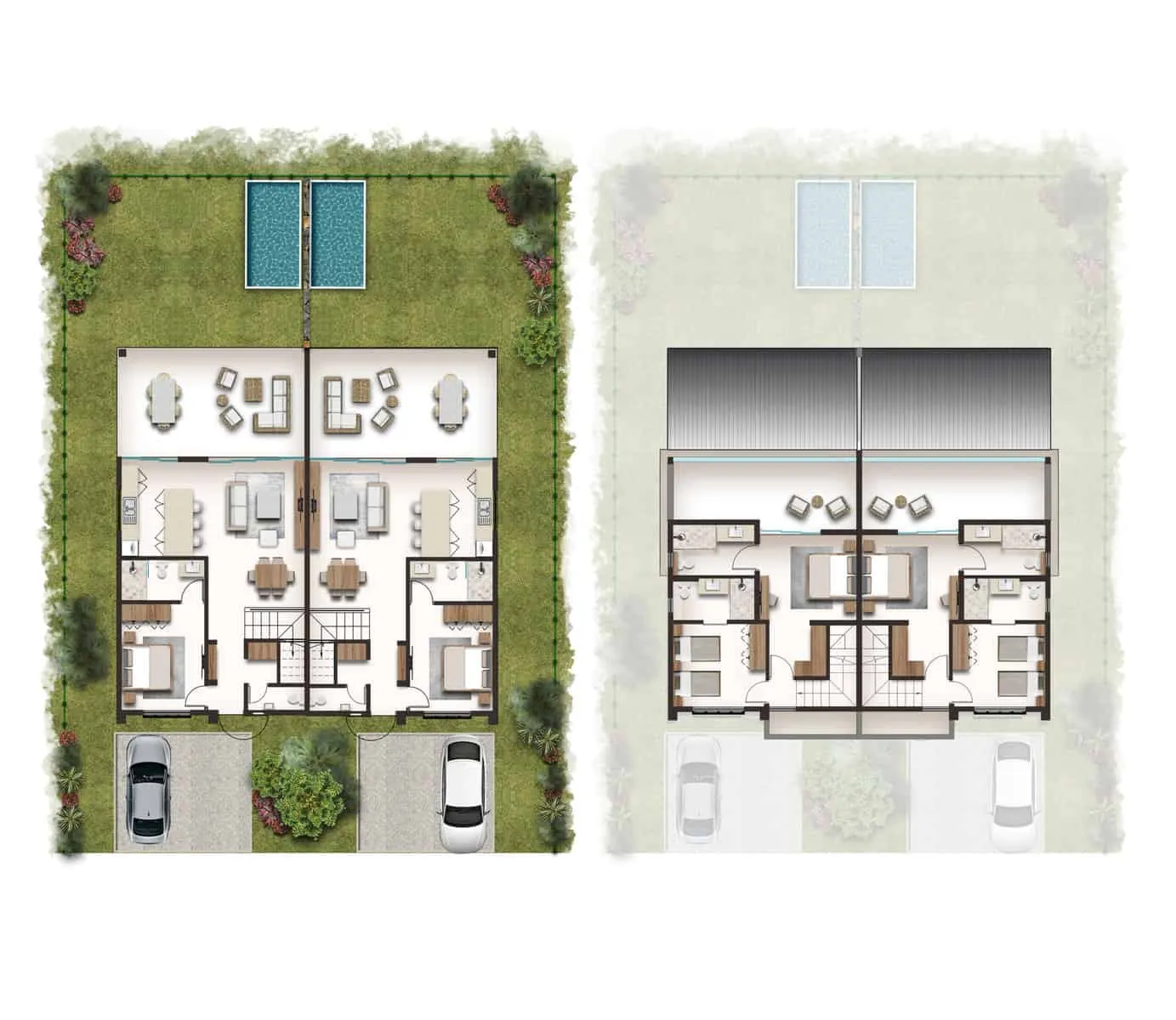 West 35 duplexes