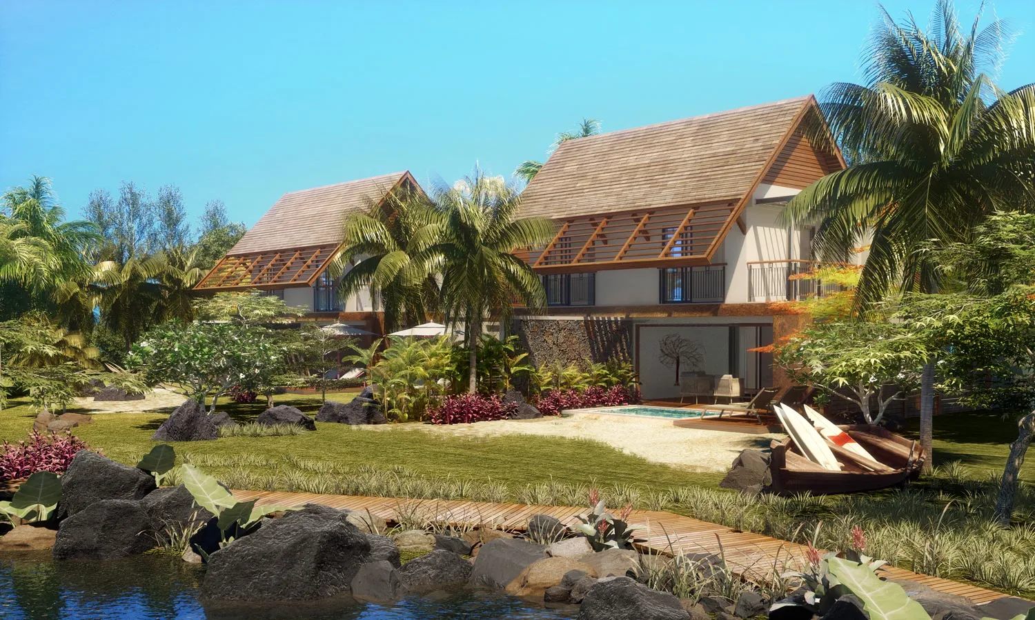 Pointe d'Esny Le Village (PDLV) — Beau Vallon
