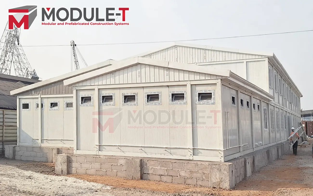 Complexe Modulaire à Deux Étages de 936 m² au Port de Matadi, Kinshasa – République Démocratique du Congo