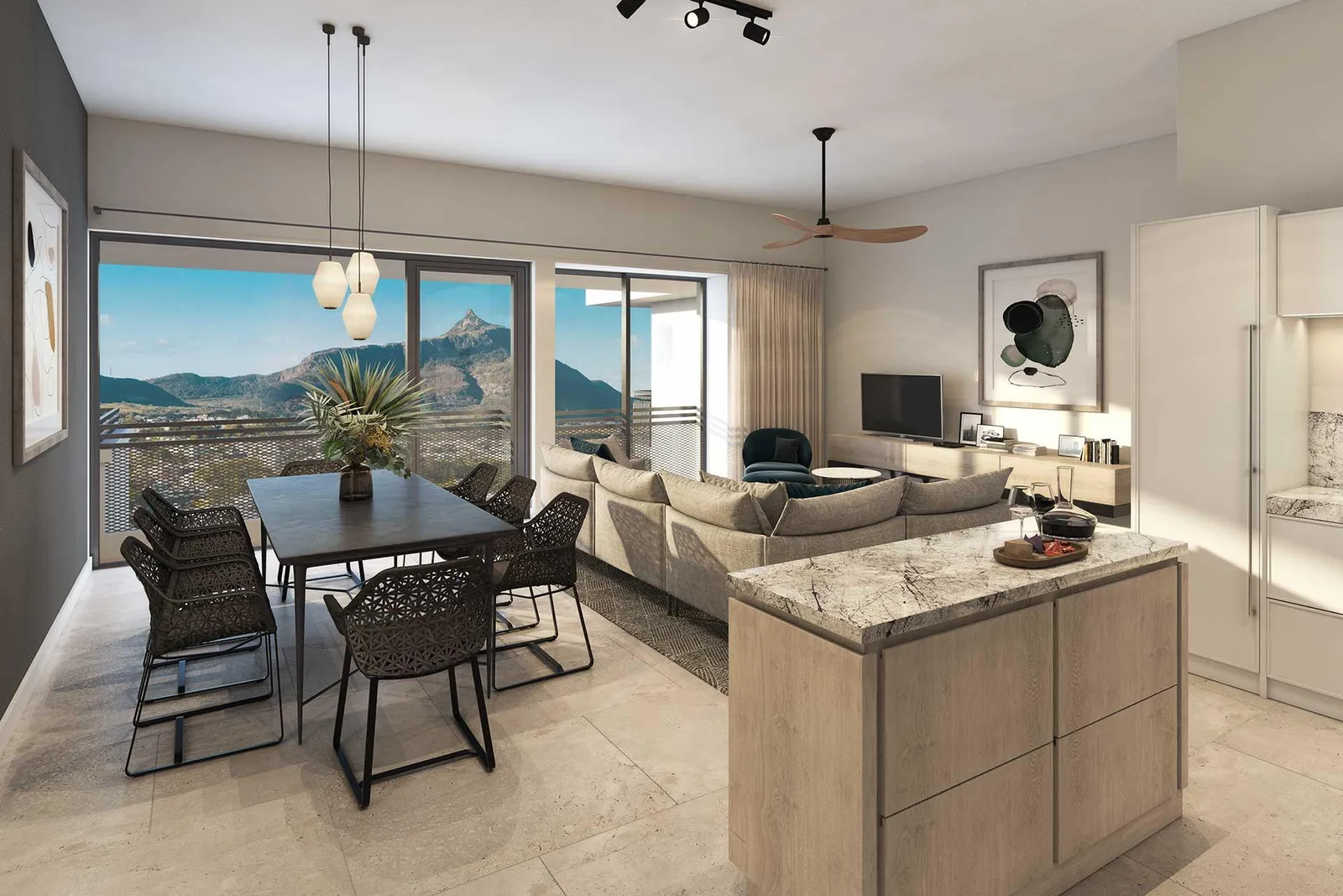 Telfair Views Apartments — Moka