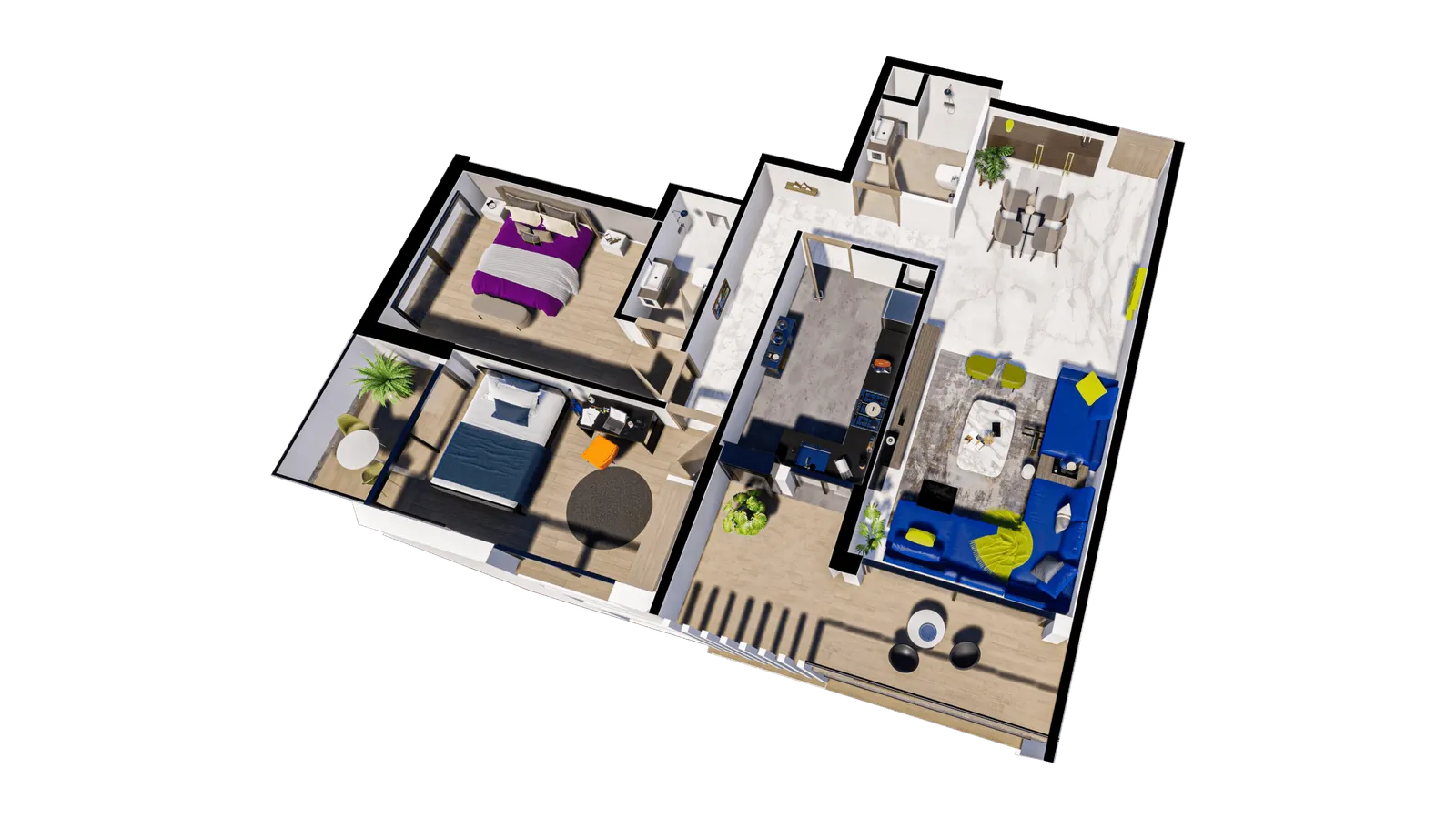 orbis-real-eatate-harhoura-hills-appartement-temoin-axo-F2-3 (1)-min