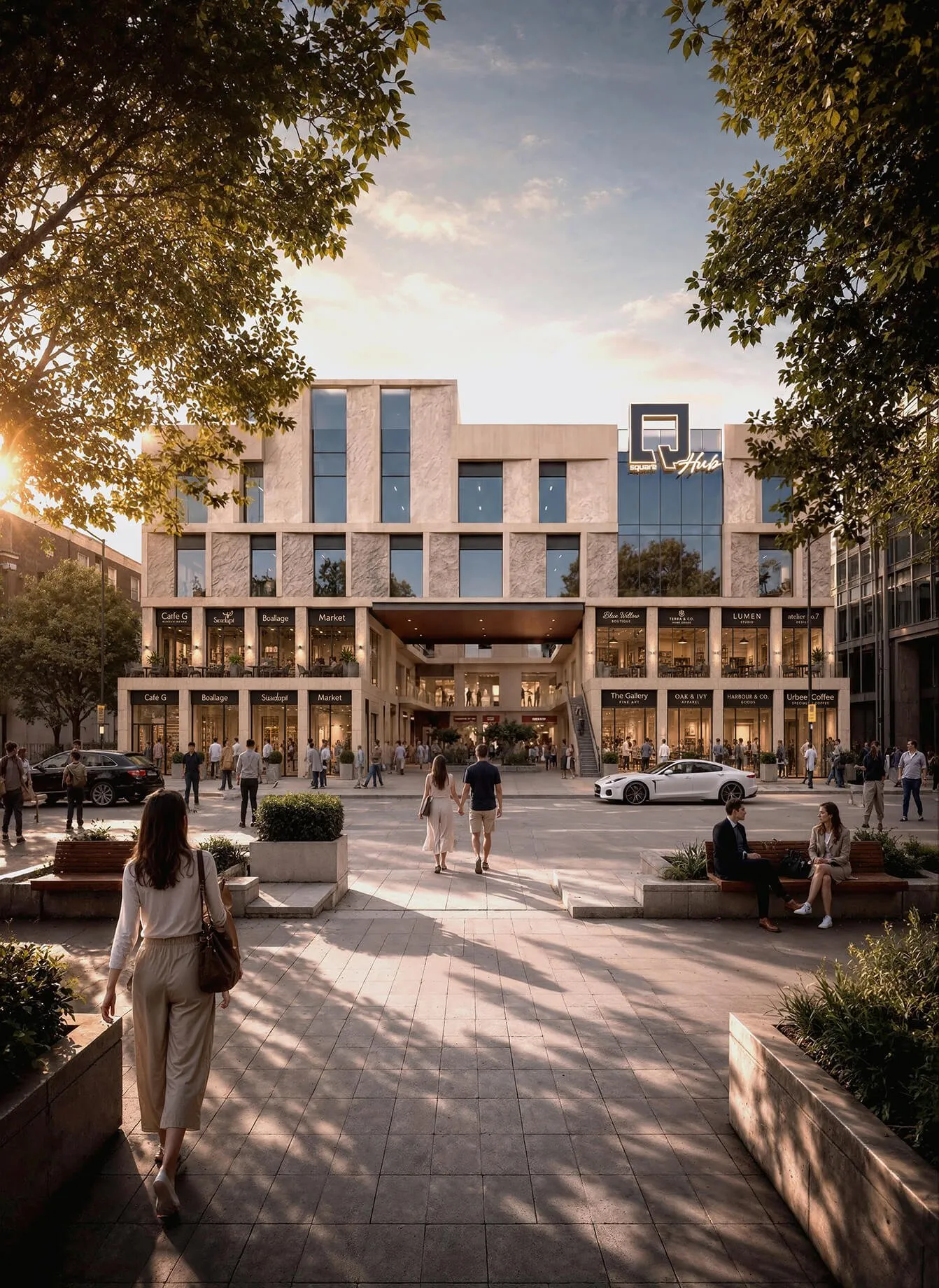 Q Square Hub — New Cairo