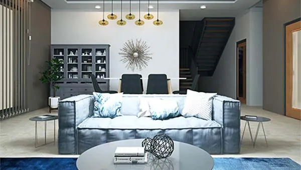 4 bedroom house for sale in Ghana-living room