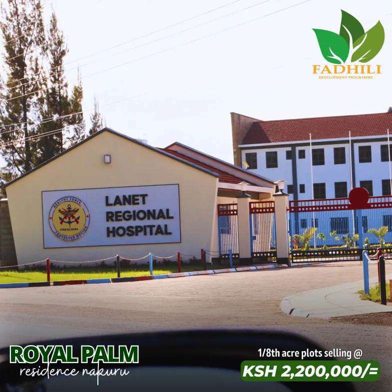 Royal Palm Residence Nakuru – Exclusive 1/8th Acre Plots — Nakuru