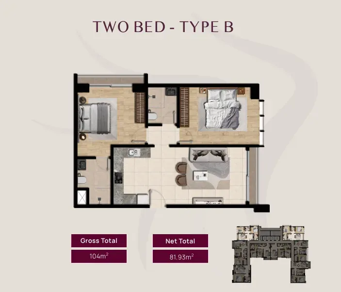 2 Bedroom Apartment For Sale - PUNA 2
