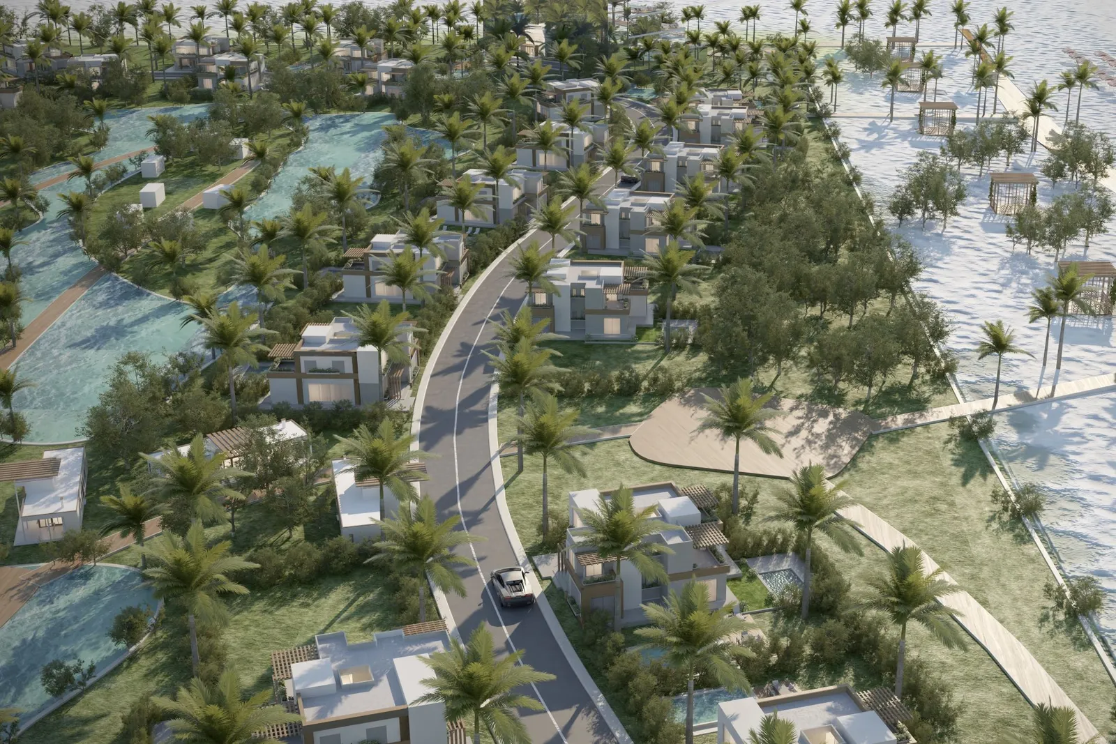 Masirah Reosrt aerial view 02