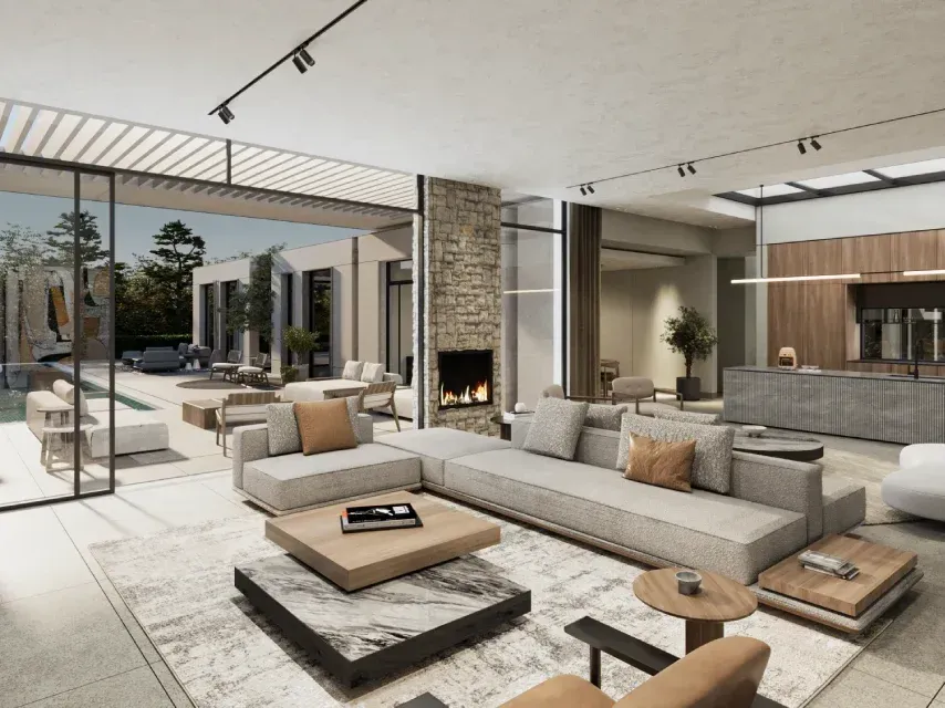 Naturally-lit homes