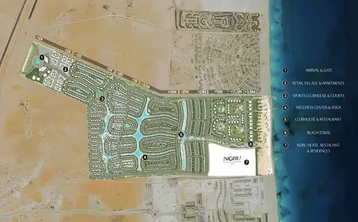 ماستر بلان قرية أوجامي رأس الحكمة