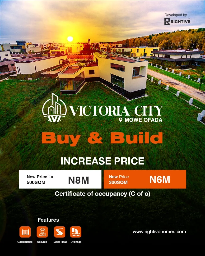 Affordable Land Investment in Mowe-Ofada - Best Cities to Invest in Nigeria 2025