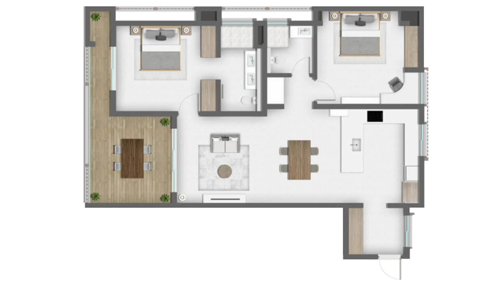 Lilow Residences - App & Penthouse