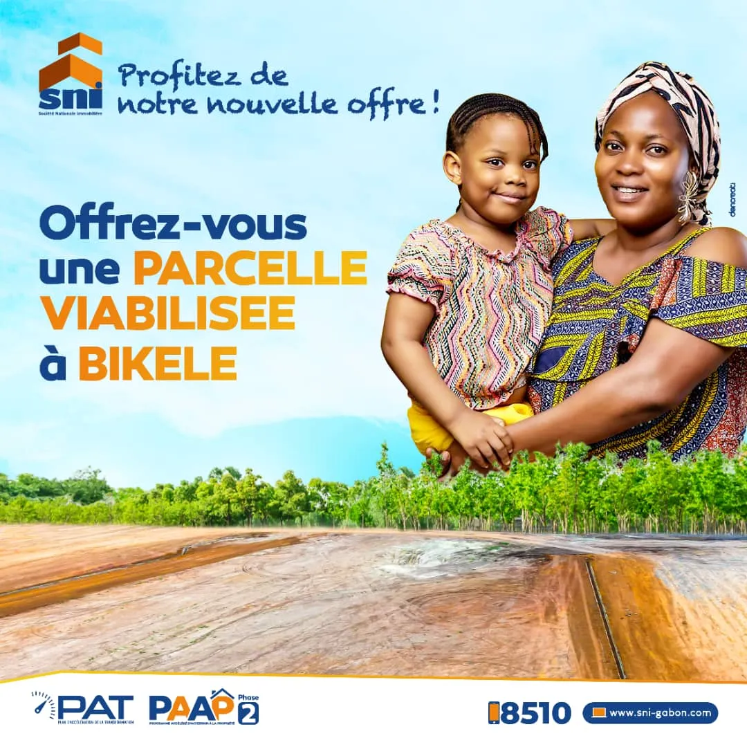 Offrez-vous une parcelle viabilisée à Bikélé