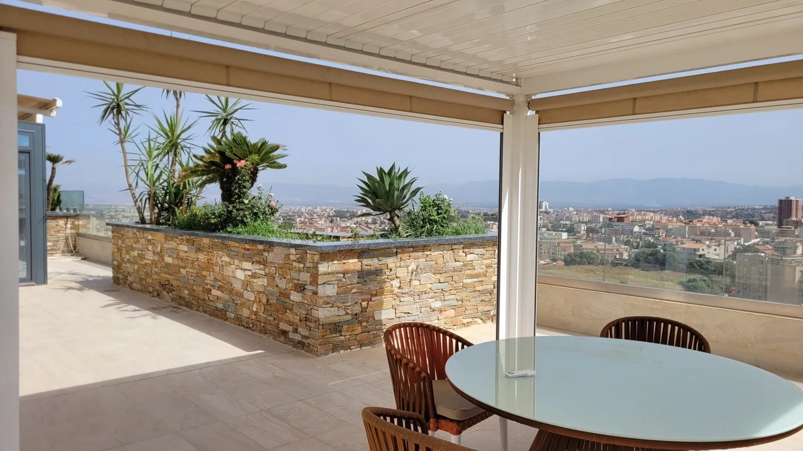 terrasse résidence el djenane, AMK hebbache immobilier Promoteur Immobilier Alger promotion immobilière à alger