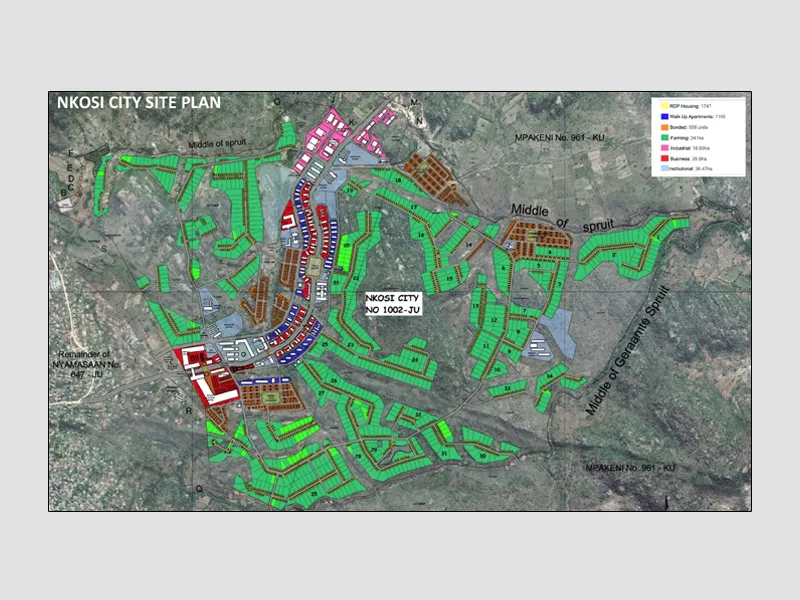 Nkosi City Site Plan