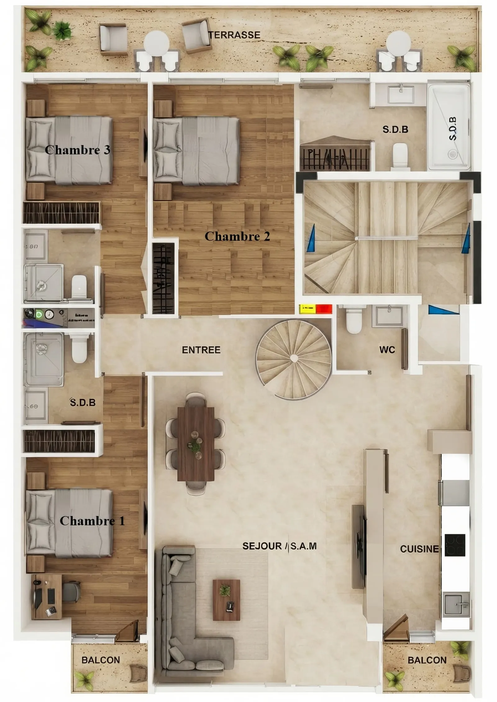 Appartement T4