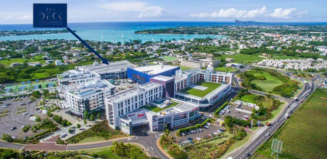 nouveau programme immobilier avec emplacement exceptionnel appartements vue mer à la Croisette Grand Baie Ile Maurice THE DECK Suites & résidences