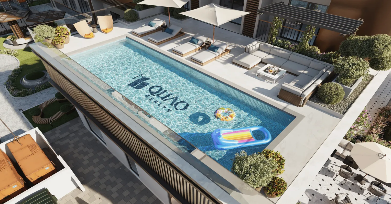 pool side