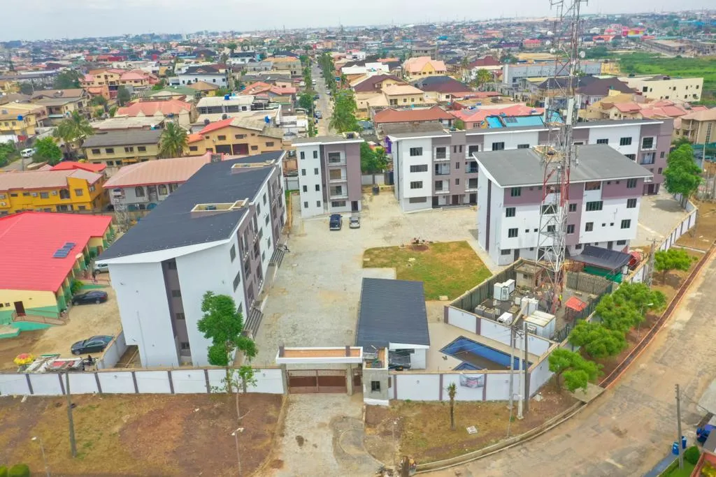 ostia homes ivy suite i completed luxury estate building aerial view